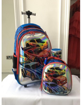 Disney Cars Trolley Backpack Set