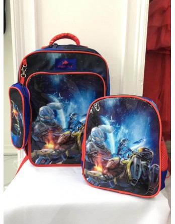 Space Animated Backpack Set