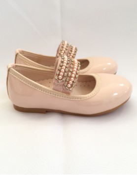 Emilia Patent Ballerina Flat Shoes